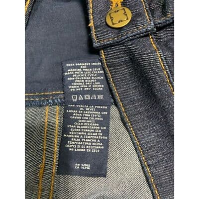 Liz Claiborne Women's Plus Size 22 Bootcut Jeans Dark Blue Denim - Thumbnail 5