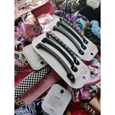 20 PC LOT Fashion Hair Accessories Salvage Shelf Pulls Assorted Styles and Brand - Image 1