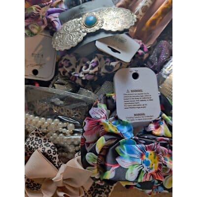 20 PC LOT Fashion Hair Accessories Salvage Shelf Pulls Assorted Styles and Brand - Thumbnail 7