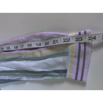 Beachlunchlounge Striped Button Up Shirt Pastel Rayon Lyocell LTT1134 Mens - Thumbnail 8