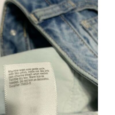 a.n.a Women's Size 16 Skinny Mid Rise Studded Blue Denim Jeans - Thumbnail 6