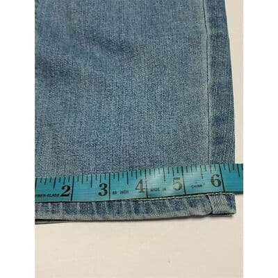 a.n.a Women's Size 16 Skinny Mid Rise Studded Blue Denim Jeans - Thumbnail 13
