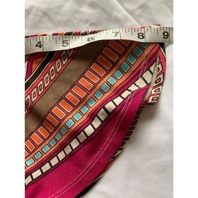 CHICO'S Women's 1 Geometric Print Bell-Sleeve Blouse Multicolor Casual - Thumbnail 12