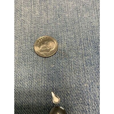 a.n.a Women's Size 16 Skinny Mid Rise Studded Blue Denim Jeans - Thumbnail 15