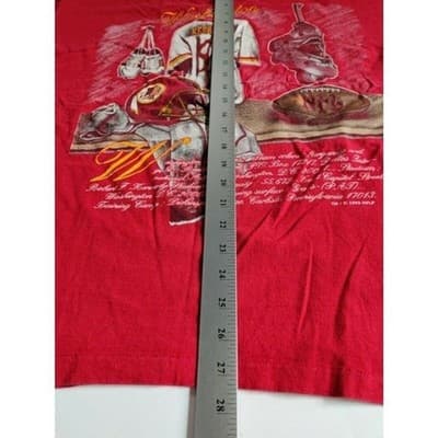 Vintage Washington Redskins NFL Football Graphic T Shirt XL Nutmeg Athletic USA - Thumbnail 9