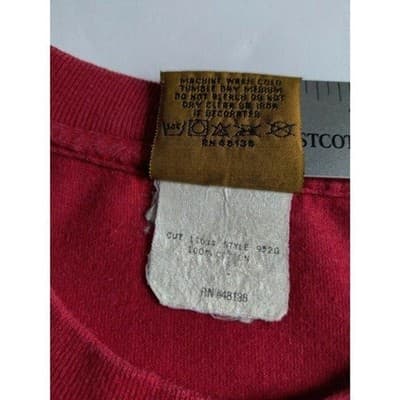 Vintage Washington Redskins NFL Football Graphic T Shirt XL Nutmeg Athletic USA - Thumbnail 4