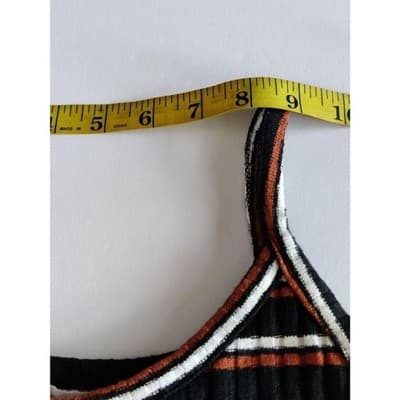 Dont Ask Why Womens Black Stretch Lined Button Down Strappy A Line Dress Size 0/ - Thumbnail 6