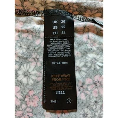 Simply Be Womens Floral Print Maxi Dress 3/4 Sleeve Boho Square Neck Size 22 - Thumbnail 7