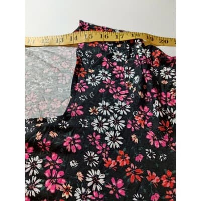 Simply Be Womens Floral Print Maxi Dress 3/4 Sleeve Boho Square Neck Size 22 - Thumbnail 9