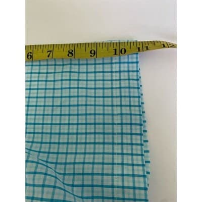 HB Men's 3XL Blue Plaid Short Sleeve Button-Up Shirt Casual - Thumbnail 10