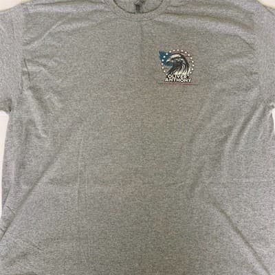 Living In The New World With An Old Soul T-Shirt 3XL Gray Patriotic Eagle - Thumbnail 11