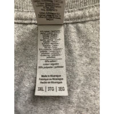 Living In The New World With An Old Soul T-Shirt 3XL Gray Patriotic Eagle - Thumbnail 5