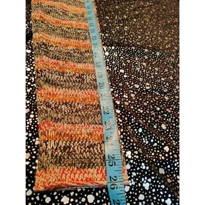 Express Long Sleeve Womens Sweater Stripe Round Neck Cotton Size Small - Thumbnail 9