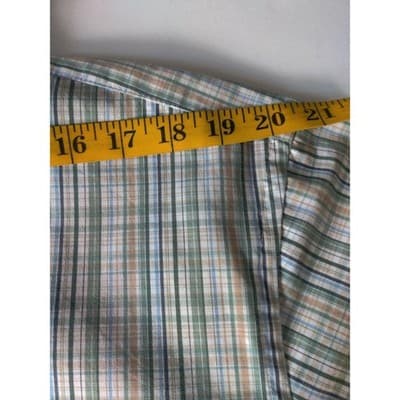 Dockers Men's Button-Down Plaid Short Sleeve Shirt Pockets Multicolor Size XL - Thumbnail 5