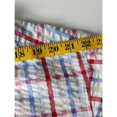 Windham Pointe Men's Plaid Short Sleeve Button Casual Shirt Multicolor Size XL - Thumbnail 5