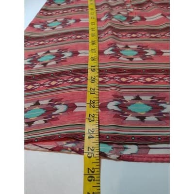 Pink Rose Womens Top Sleeveless Button Front Tank Tunic Blouse Size Large - Thumbnail 10