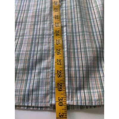 Dockers Men's Button-Down Plaid Short Sleeve Shirt Pockets Multicolor Size XL - Thumbnail 8