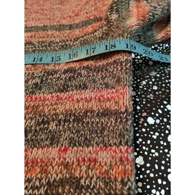 Express Long Sleeve Womens Sweater Stripe Round Neck Cotton Size Small - Thumbnail 7