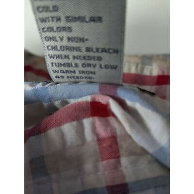 Windham Pointe Men's Plaid Short Sleeve Button Casual Shirt Multicolor Size XL - Thumbnail 10