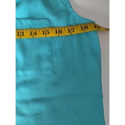 Worthington Top Blouse Sleeveless Stretch Two Pockets Blue Womens Size Large - Thumbnail 9