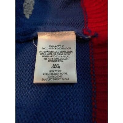 Jolly Sweaters Christmas Womens Ugly Sweater Button Up Long Sleeve Size S - Thumbnail 8