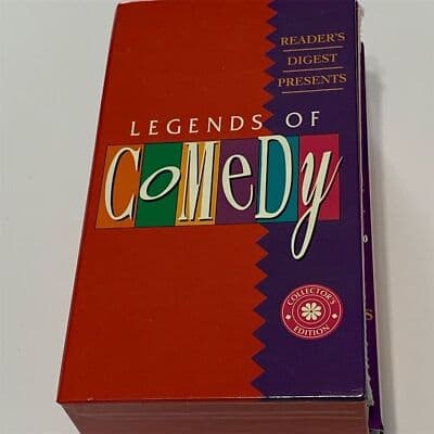 Legends of Comedy Collector's Edition VHS Set Reader's Digest 1920s-60s - Image 1