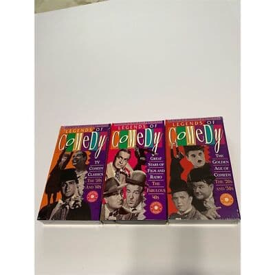 Legends of Comedy Collector's Edition VHS Set Reader's Digest 1920s-60s - Thumbnail 3