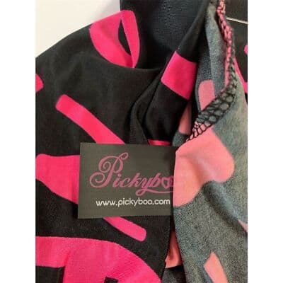 Pickyboo Women's Graffiti Print Leggings Size S Neon Pink & Black - Thumbnail 11