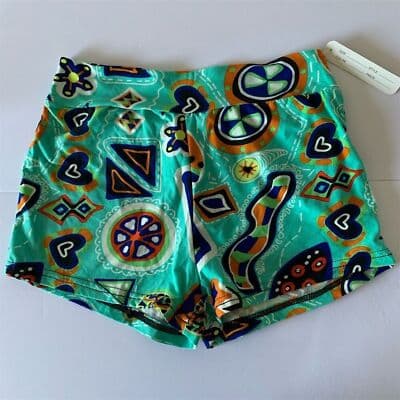 K-ONE Unisex Multicolor Novelty Cartoon Beach Shorts One Size - Image 1