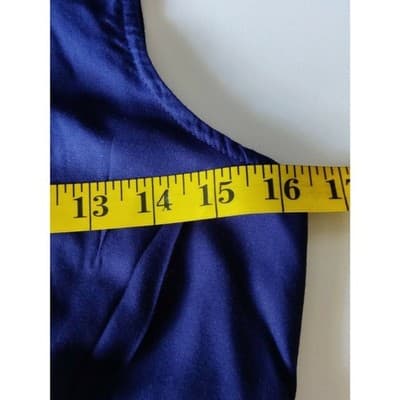 Tommy Hilfiger Womens Jumpsuit Button Front Sleeveless Drawstring Waist Size 12 - Thumbnail 8