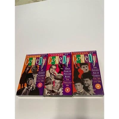 Legends of Comedy Collector's Edition VHS Set Reader's Digest 1920s-60s - Thumbnail 6