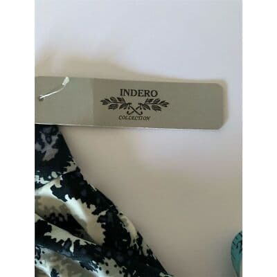 Indero Women's Zigzag Pattern Shorts Size S/M Elastic Waistband - Thumbnail 4