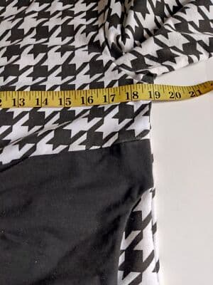 Tracy Negoshian Womens L Hounstooth Sheath Dress Size Large - Thumbnail 4