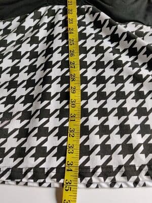 Tracy Negoshian Womens L Hounstooth Sheath Dress Size Large - Thumbnail 6