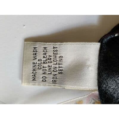 Mimi Chica Floral Elastic Waist Romper Short Sleeve Black Womens Size Medium - Thumbnail 5