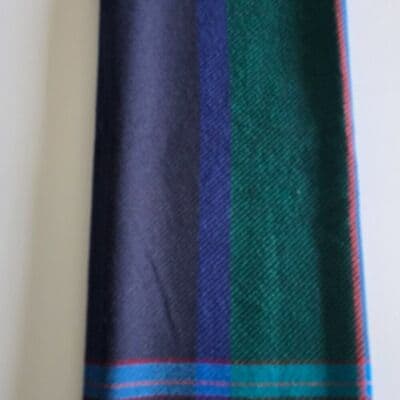 Multi Color Tartan Plaid Shawl Scarf Acrylic One Size Fringe 78 X 29 - Thumbnail 6