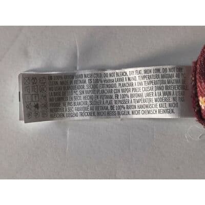 Forever 21 Floral Wrap Cap Sleeve Top Blouse Elastic Waist Marron Womens Small - Thumbnail 12