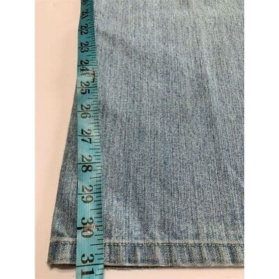 Duck Head Women's Flare Jeans Size 11 Light Wash Blue Denim Stretch - Thumbnail 15