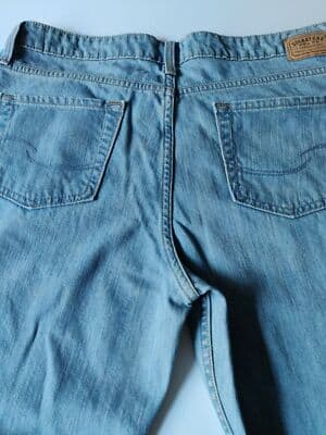 Signature By Levi Strauss & Co Low Rise Bootcut Jeans Denim Misses 14 Medium - Thumbnail 5