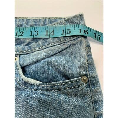 Duck Head Women's Flare Jeans Size 11 Light Wash Blue Denim Stretch - Thumbnail 12