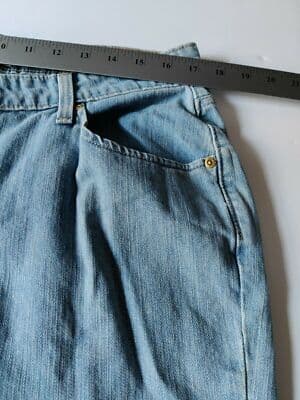 Signature By Levi Strauss & Co Low Rise Bootcut Jeans Denim Misses 14 Medium - Thumbnail 8
