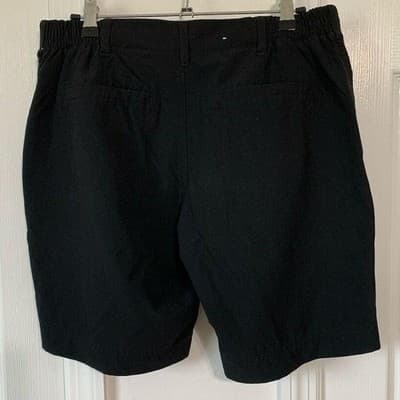 32 Degrees Cool Ladies Cargo Shorts Black Hiking Outdoor Size S 4-6 Stretch - Thumbnail 2
