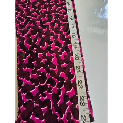 INC International Concepts Womens 3X Pink Leopard Print Wrap Top Long Sleeve - Thumbnail 11