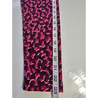 INC International Concepts Womens Plus 0X Yannie Fuchsia Leopard Print Wrap Top - Thumbnail 10