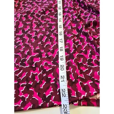 INC International Concepts Womens Plus 0X Yannie Fuchsia Leopard Print Wrap Top - Thumbnail 9