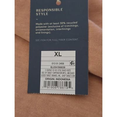 Universal Thread Blush Pink Short Sleeve Crew Neck Tee XL UT18_50A03-0025 - Thumbnail 5