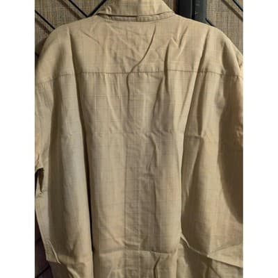 Trader Bay Mens Classic Fit Plaid Short Sleeve Button Down Shirt Sz. XXL - Thumbnail 2