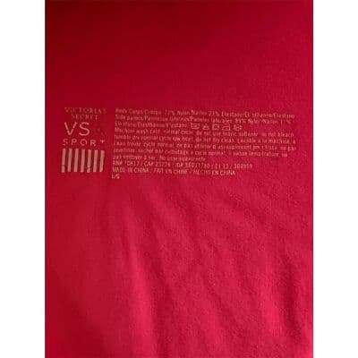 Victoria's Secret Pink Women's Track Jacket M Ruched Stretch Activewear - Thumbnail 7