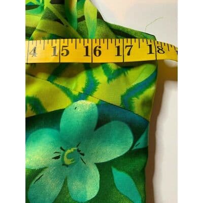 Jessica Howard Womens Floral Print Sheath Dress Sleeveless Green Size Medium - Thumbnail 10
