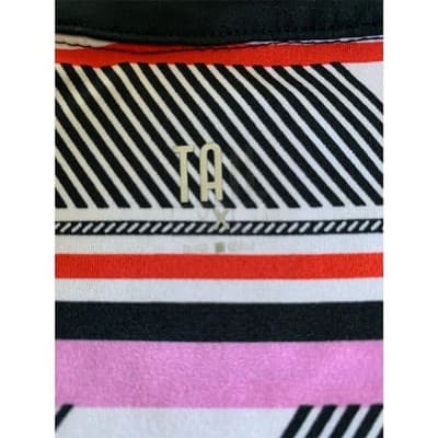 Women Golf Polo Shirts Zipper Short Sleeve Top XL - Thumbnail 9